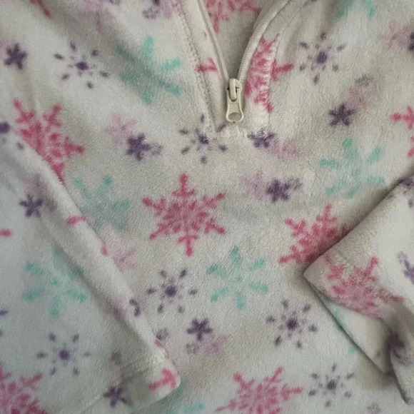 Snowflake fleece sweater - Picture 3 of 4